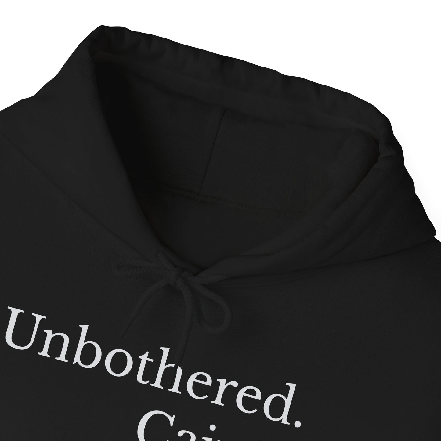 Unbothered. Cajun. Hoodie — Bold Minimalist Louisiana Pride Pullover